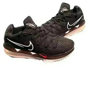Nike LeBron 17 Low Men's Basketball Shoes Black - Size 7